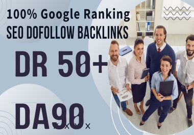 I will do 300 SEO dofollow Backlinks DR 50 DA 90 google ranking