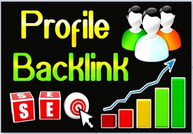 I will Create 50 Do-follow High Authority Profile Backlinks