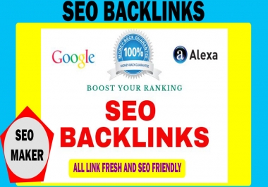 I will provide white hat off page SEO backlinks package rank website google 1st page