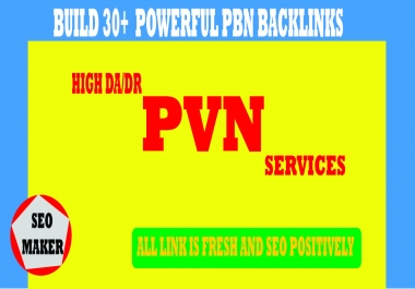 Build 30+ Powerful Homepage PBN Backlinks with unique website RANK 1ST 2021