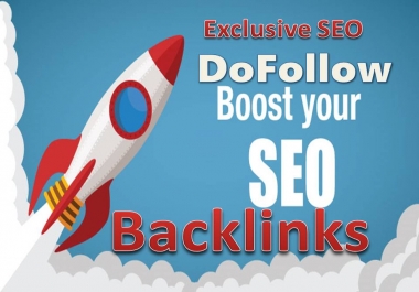 Explode your ranking with 60 Dofollow Backlinks 100 Increase your website in google