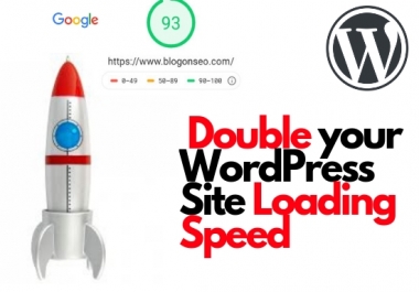 Double your WordPress Website Speed and Boost SEO