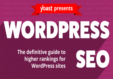 I will do wordpress SEO optimization for your website ranking