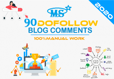I will do 90 dofollow Backlinks High DA/PA
