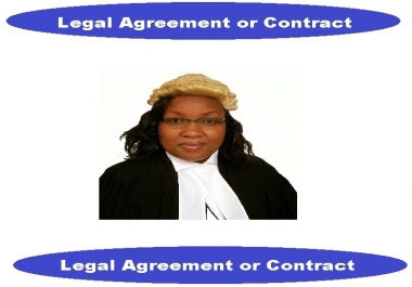 write your contract or legal agreement