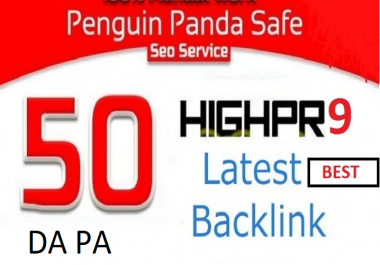 I will do 50 High DA PA SEO Backlinks Linkbuilding
