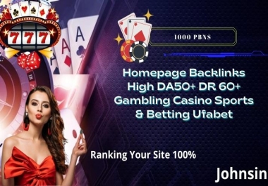 Special 1000 PBN Unique DA50/DR60+ Thai INDONESIAN Korean Japanese Gambling Slots Casino Betting