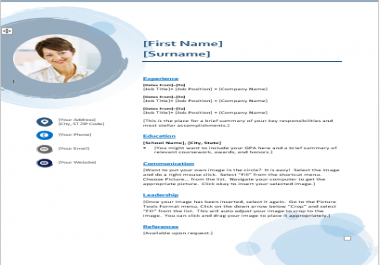 Make your curriculum vitae and resumes strong