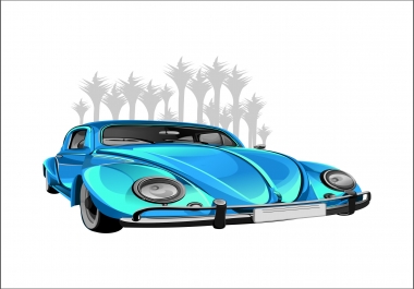 automotive vectors. Can be used for community or for wall decoration,  can also make your company log