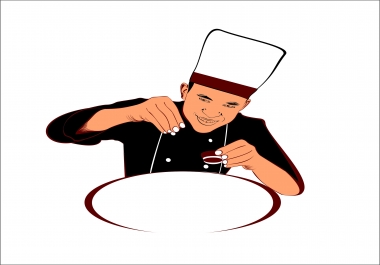 chef icon,  vector,  logo,  illustrator.