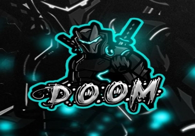 I will design awesome mascot logo for esports,  twitch, gaming