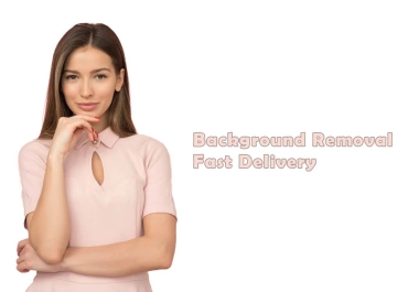 25 image background removal quick fast delivery