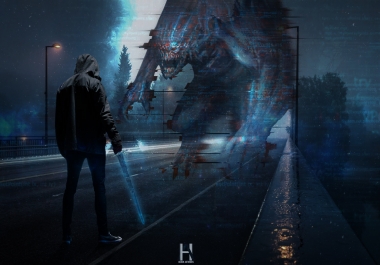 make a cool manipulation photo using photoshop