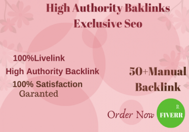 I will do 50 high metrics powerful backlinks