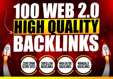 I Will Create 100 High-Quality Web 2.0 Backlinks to Boost Website Rankings Blog Site