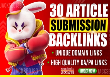 Ranking Backlink on da 30 plus Unique Domains Links