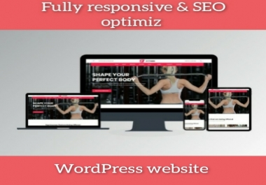I will design WordPress e-commerce,  affiliate,  business and blog website at lowest price