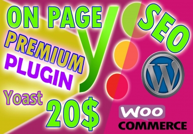 I will do yoast premium onpage technical SEO on page optimization of wordpress website