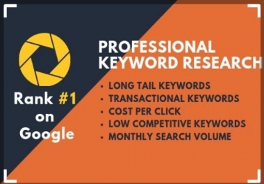 I will do In Depth SEO Keyword Research