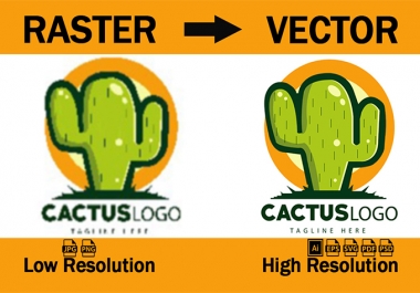 I will vector tracing,  vectorise logo or convert png jpeg to vector