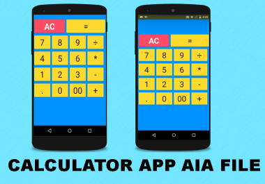 aia file of the thunkable calculator app