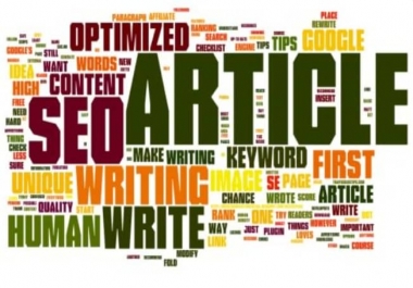 1000 words unique,  well researched SEO optimized article,  blog post and website content