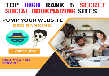 MIXED BOMB YOUR WEBSITE WITH HIGH RANK TOP 5 SECRET SOCIAL BOOKMARKS RANKING YOUR SITE