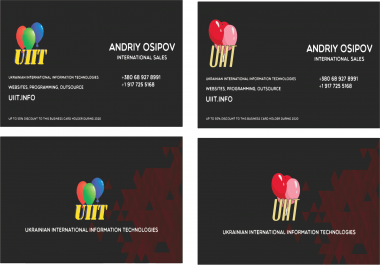 Professional Business Card Designs with unlimited revisions and 3 concepts