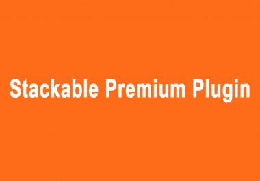 Install Stackable Premium WordPress Plugin on your website