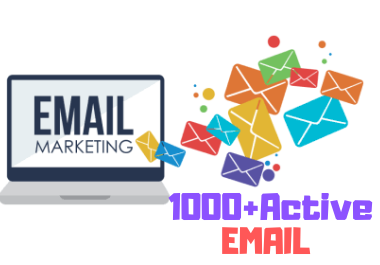 I Will Find Niche Targeted 1000+ Active Email List For Email Marketing