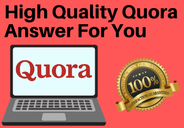 Promote your Website by 5 Quora Answer with Unique Article