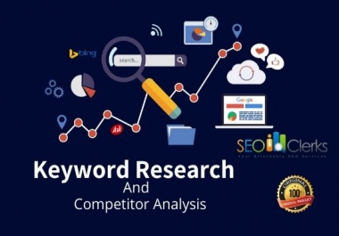 Top 30 Keyword Research And Competitor Analysis for your Niche Relevant