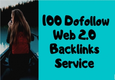 I will provide 100 dofollow web 2.0 blogs SEO backlinks service