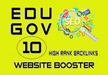 boost your website 10 edu gov backlinks with high da ranking
