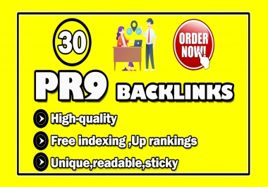 Get you powerful pbn PR9 permanent DA80+ backlinks