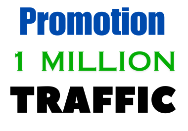 1 million web traffic visitors with most advance advertising in 30 days
