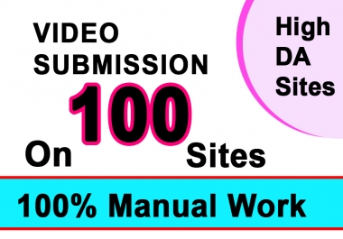 Upload Your Video on top 100 Video sharing Sites manual