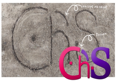 I will turn an original sand drawn concept into a timeless wordmark logo