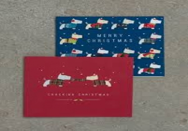 Am a professional christmas cards designer