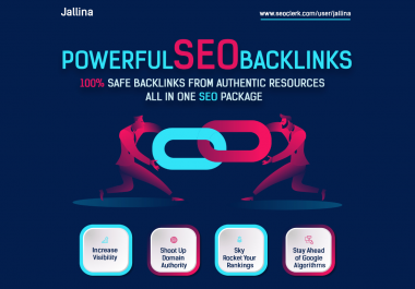 Boost Up Your Rankings With High DA Powerful SEO Backlinks