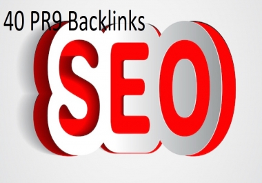 I will do 40 pr9 da 90 high authority dofollow keywords profile backlinks
