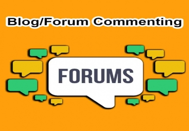 20 High Quality Forum Posting Backlinks