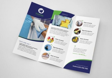 I will create professional flyer poster brochure design