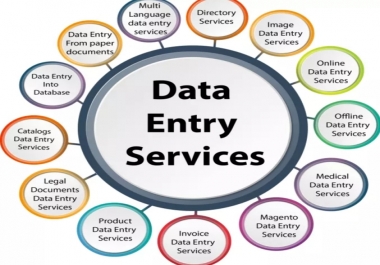 You can depend on me for data entry