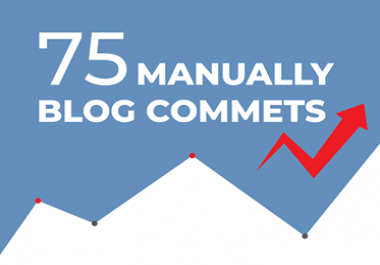 I will do 75 blog comments backlinks DA 30plus