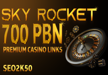 Ranking 1st your website Thailand/Indonesian/Korean 700 PBN DR/DA 50to70 premium Gambling Casino