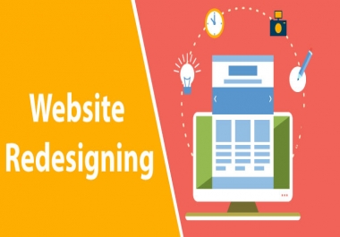 I can redesign your website that meet your expectations.