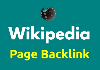 Create a Wikipedia Page backlink for Google ranking