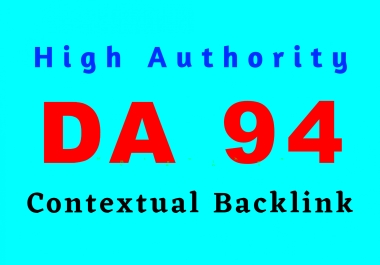 Create a backlink on DA 94 website