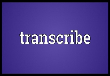 Transcribe 11 minutes of audio or video